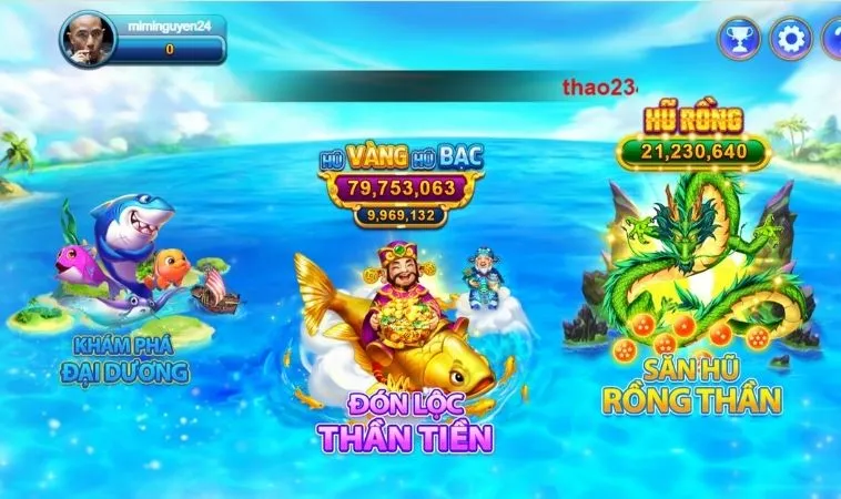 Bí Quyết Chinh Phục Bắn Cá Đại Dương Tại Gem88 Trong 60 Giây 2 Các cập độ phòng chơi trong game Bắn Cá Đại Dương tại Gem88