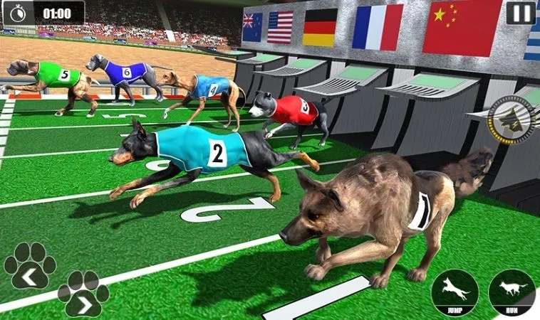 Đồ họa game nhanh Đua Chó tại Gem88 thiết kế sống động, sắc nét