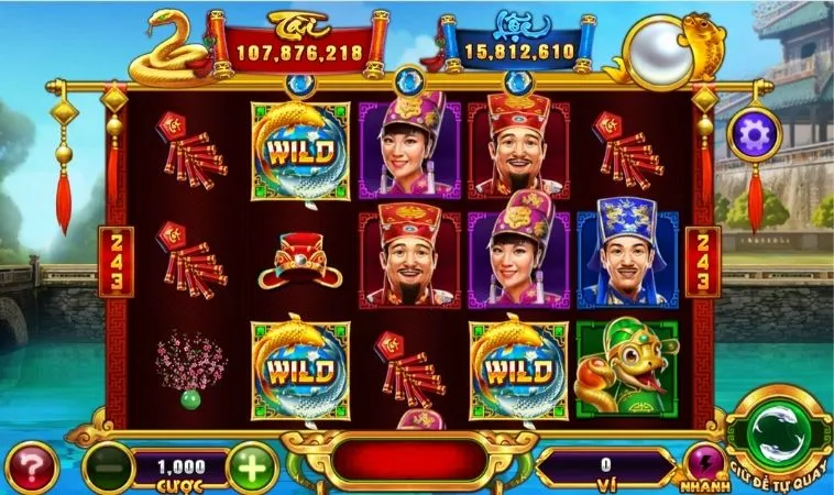 Các biểu tượng trong game Nổ Hũ Táo Quân tại Gem88