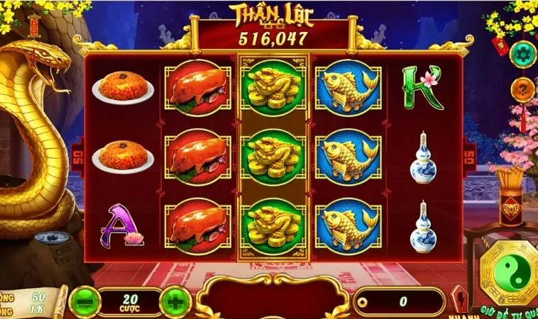 Giao diện chơi Nổ Hũ Xin Xăm tại Gem88