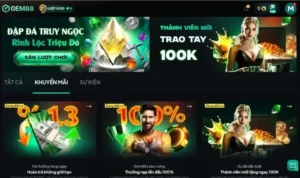 khuyến mãi Gem88