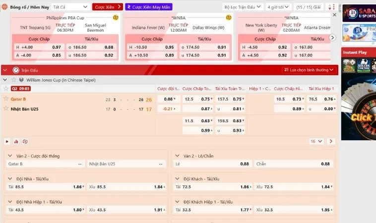 Cá Cược Bóng Rổ Gem88 - Bí Quyết Thắng Lớn Cho Bet Thủ Chuyên Nghiệp 2 Bảng kèo cá cược bóng rổ Gem88
